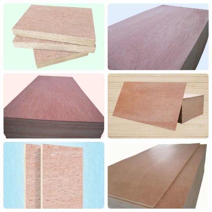 Poplar Plywood 18mm Board Plywood Cold Press Normal Quality