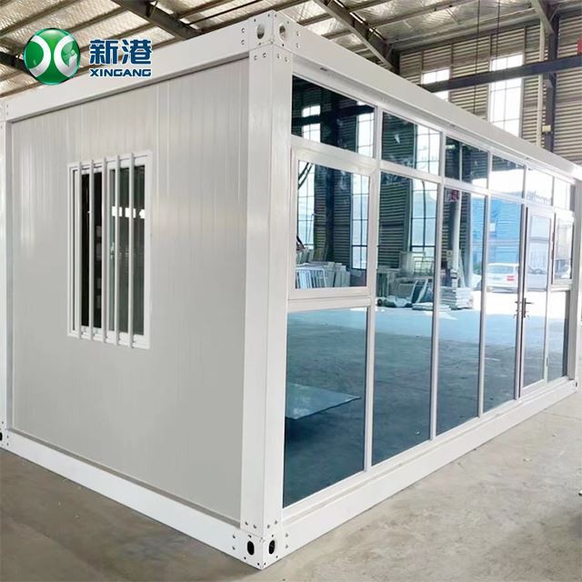 Prefab House Office Container Storage Container Portable Office Living Container MODEL BLACK DIAMOND-XL 300cm X 700cm