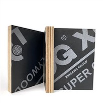 Plywood Customizable 2-18mm Film Faced Hardwood Plywood For Building Material