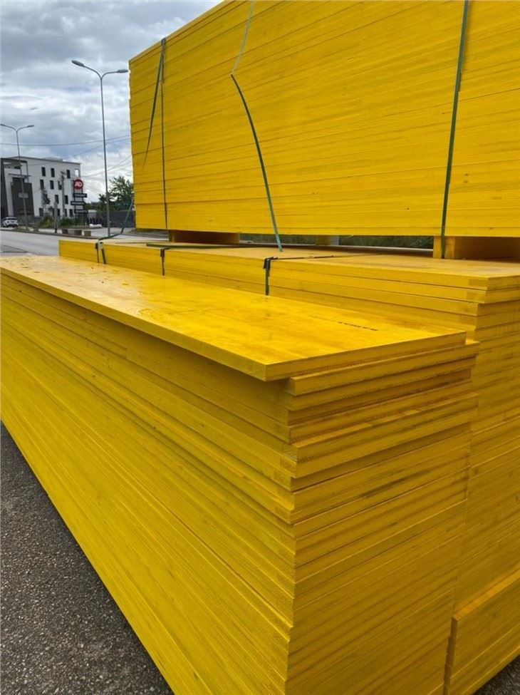Triply Panel 21MM 27MM Waterproof Spruce Pine Fir Yellow 3-ply Plywood Panel For Shuttering Concrete Formwork