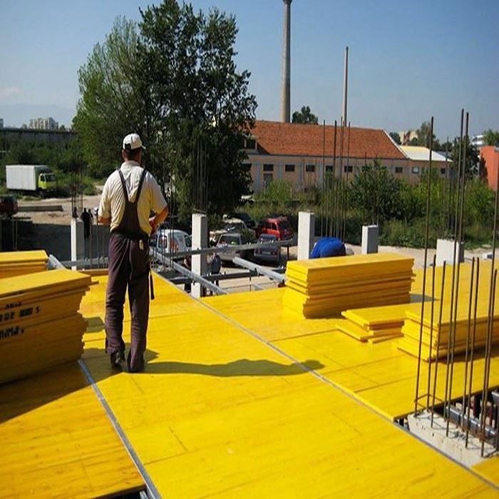 Triply Panel 21MM 27MM Waterproof Spruce Pine Fir Yellow 3-ply Plywood Panel For Shuttering Concrete Formwork