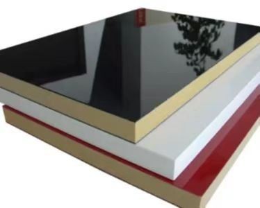 White Melamine Faced Fibreboards MDF Board