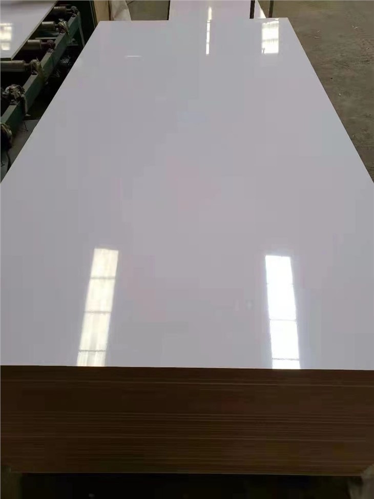 White Melamine Faced Fibreboards MDF Board