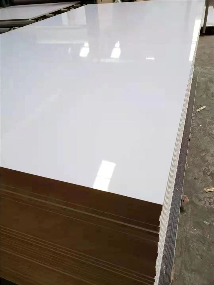 White Melamine Faced Fibreboards MDF Board