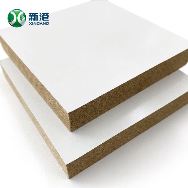 WhiTe Melamine Veneer Plywood MDF Used For Furniture