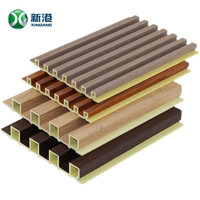 Wood Composite Interior Fluted Panels Wpc Wall Panel Clading