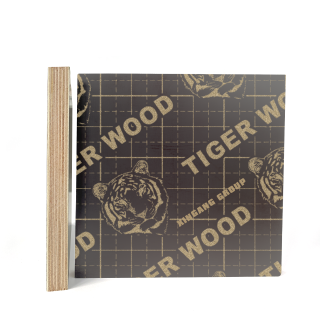 17mm 18mm 1220*2440mm Black/brown Film Faced Plywood For Construction