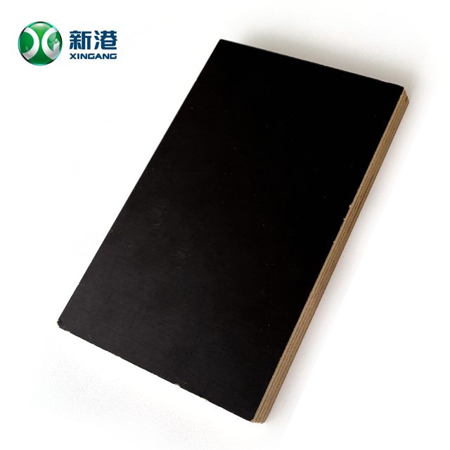 18 mm Construction Shuttering Board 4x8ft Full Poplar Core Black Concrete Formwork Film Faced Plywood
