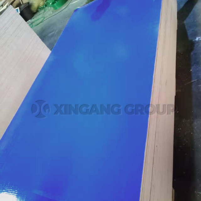 18mm Plastic Plywood Sheet For Construction With More Than 30 Times Recycling Hot Sale Green Plastic For Concrete Plywood