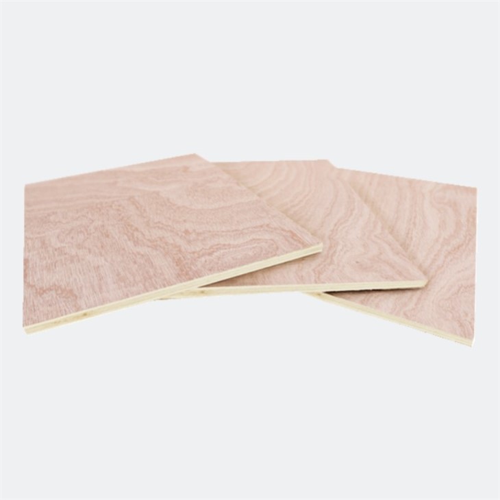 18mm Real Veneer Faced Commercial Plywood For Furniture Board