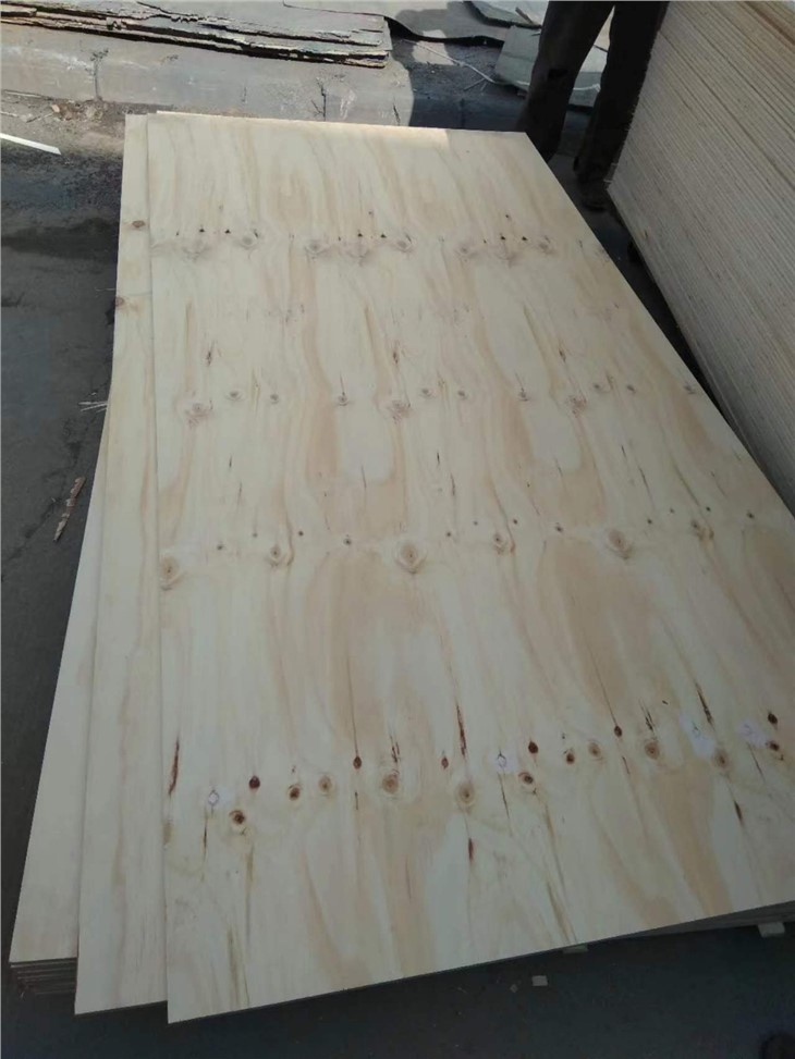 CDX Construction Pine Plywood Building Material 18mm 4x8ft Structure Plywood