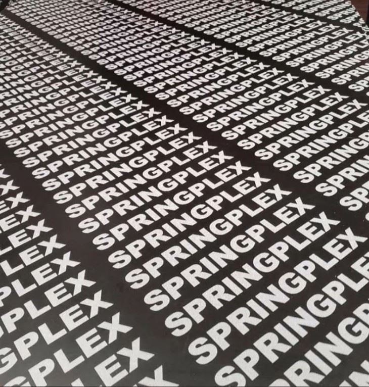 Film Faced Plywood Red Brown Black Combi Core 17mm 15mm Logo Can Be Customized