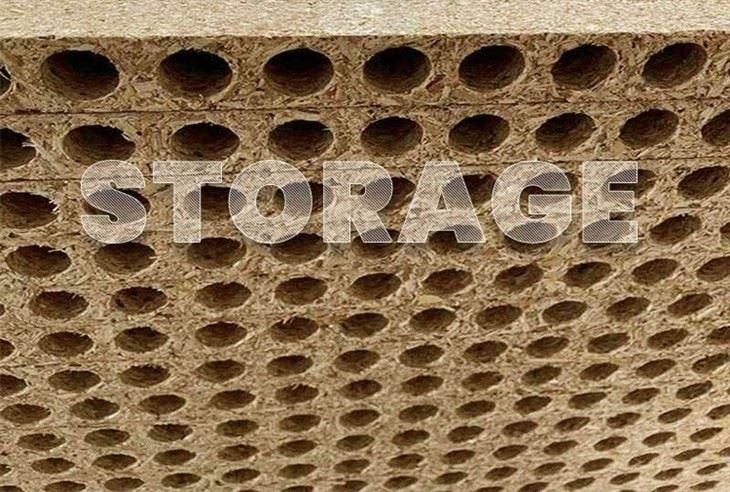 Hollow Chipboard Tubular Chipboard