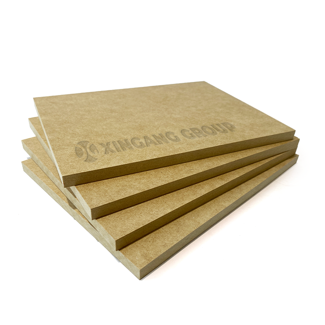 MDF Professional Furniture Decorative Medium Density 1220*2440*12/15/18mm Double Side Melamine Surface Fibreboard MDF Board