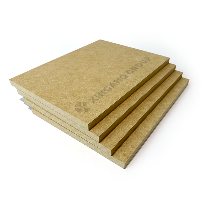 MDF Professional Furniture Decorative Medium Density 1220*2440*12/15/18mm Double Side Melamine Surface Fibreboard MDF Board