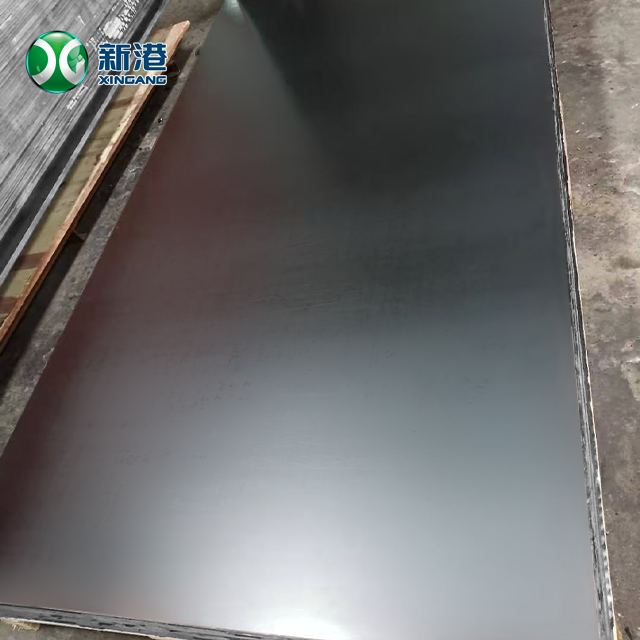 Shandong Direct 15mm Black Melamine Faced Board For Decoration Formwork Plywood Factory Price