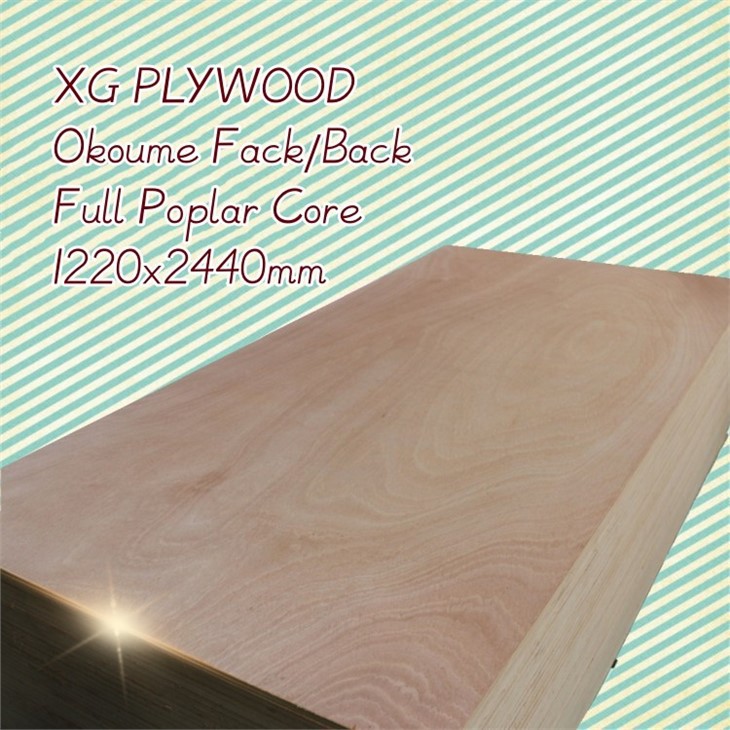 Various Types Plywood Commercial Wood Board Natural And EV