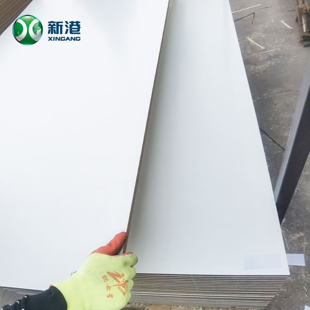 White Melamine Laminated MDF