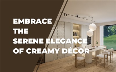 Embrace the Serene Elegance of Creamy Décor