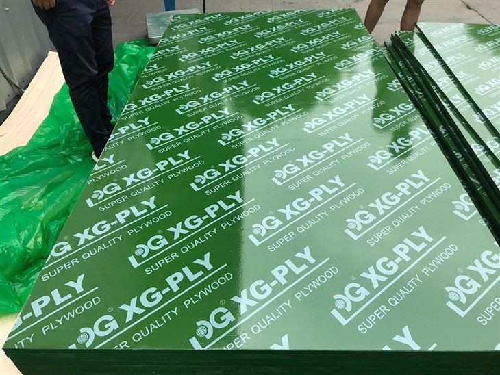 16mm Green Pp Plastic Plywood